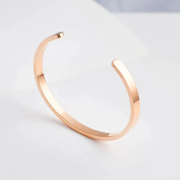 カスタムインスピレーションジュエリーファッションステンレス鋼カフバングルブレスレット